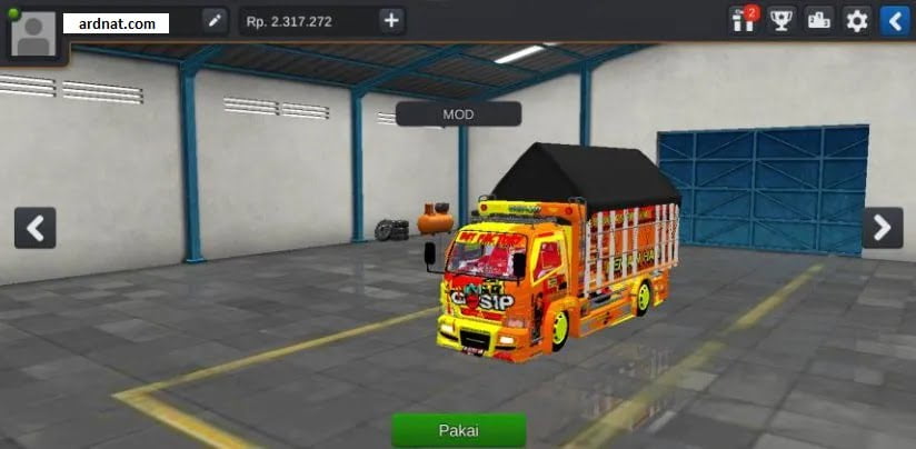 mod bussid truck canter anti gosip