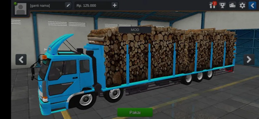 mod bussid truck fuso muatan berat