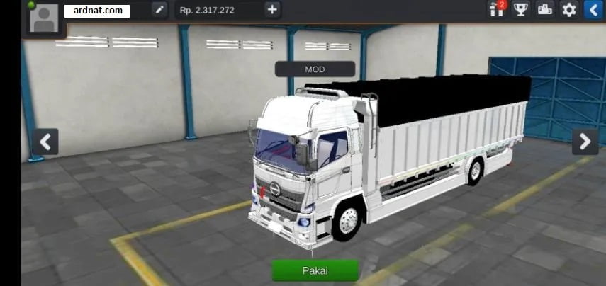 mod bussid truck hino modifikasi