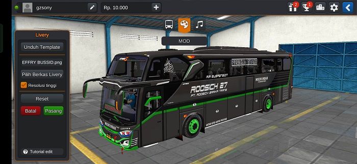 Mod Bus JB3 SHD Scania