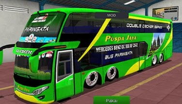 Mod Bus SDD 4 Axle Ceper dan Livery Pariwisata