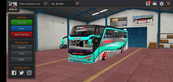 Mod Bussid Bus JB2 + SHD Ceper