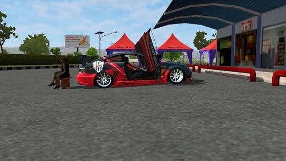 Mod BUSSID Mobil Mercy C63