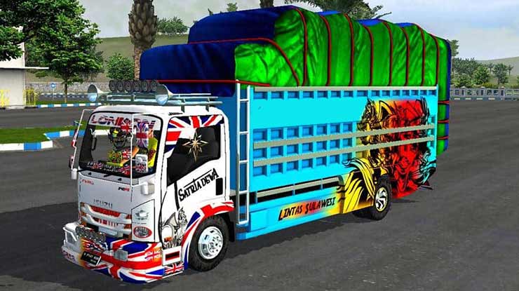 Mod Bussid Truk Oleng Knalpot Srigala