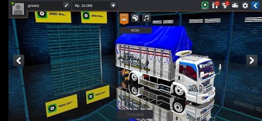 Mod Bussid Truk Oleng Tawakal