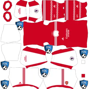 Kit DLS Arsenal (Home)