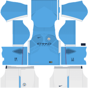Kit DLS Manchester City Kandang (Home)