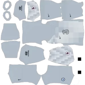 Kit DLS Chelsea Kiper Kandang