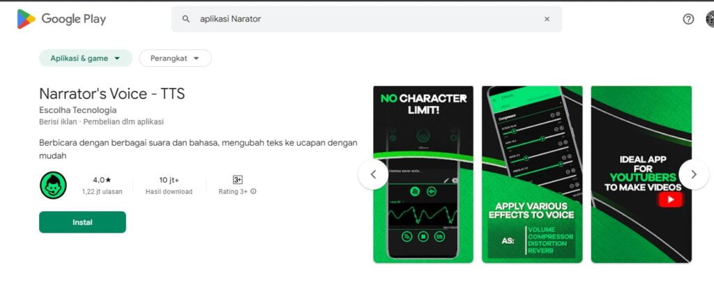 Narator Text-to-Speech