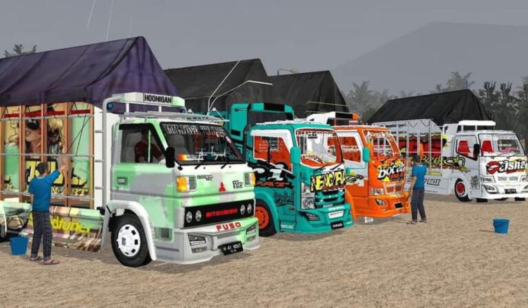 Mod bussid truck