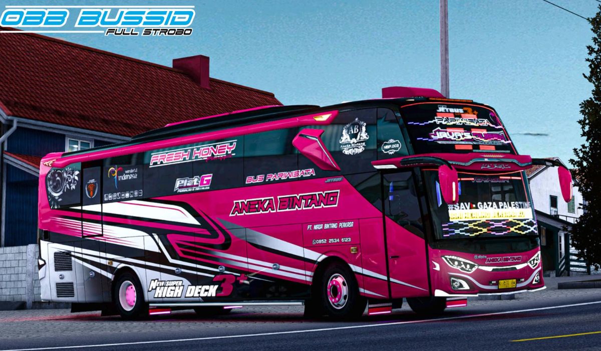 Mod BUSSID Full Strobo