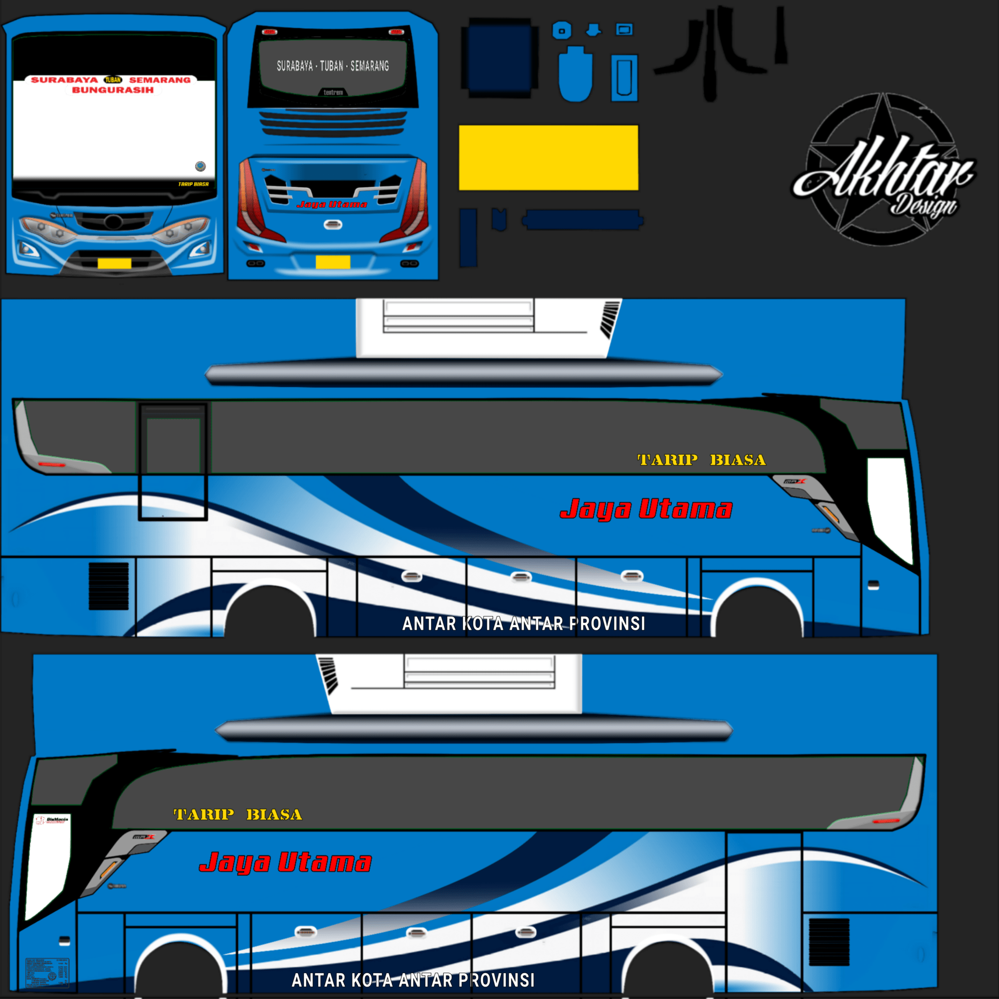10+ Download Livery Bussid Jaya Utama