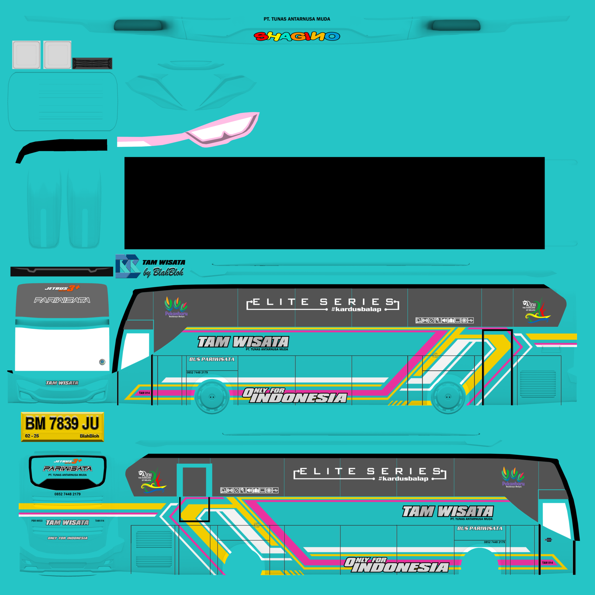 10+ Download Livery Bussid Tam Wisata