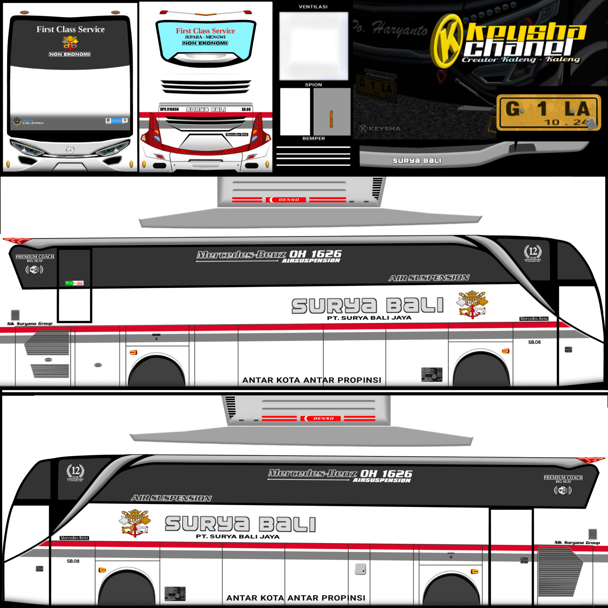 10+ Download Livery Bussid Surya Bali