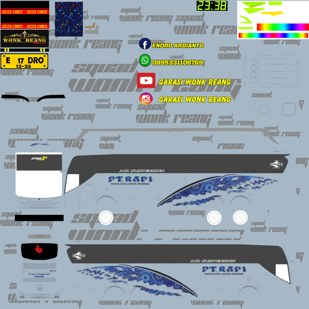 10+ Download Livery Bussid PT Rapi