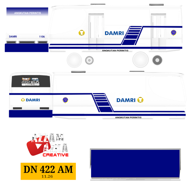 10+ Download Livery Bussid DAMRI